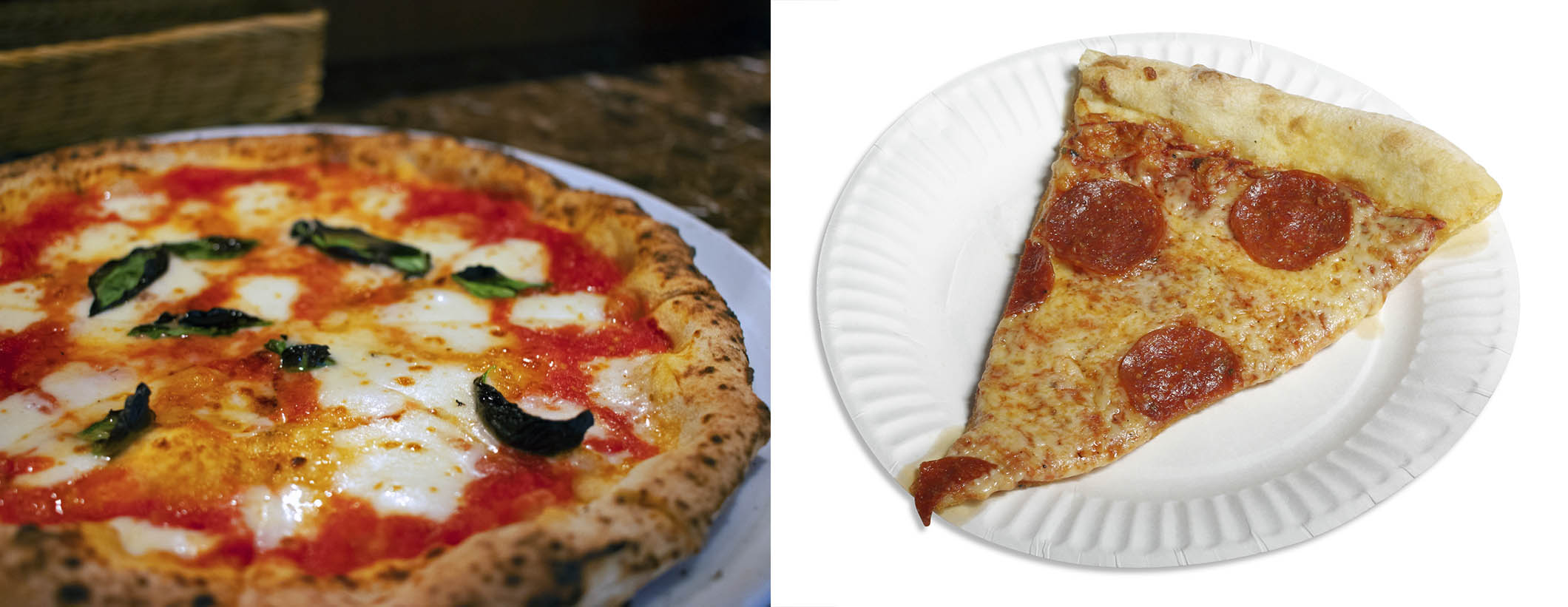 Neapolitan vs NY pizza